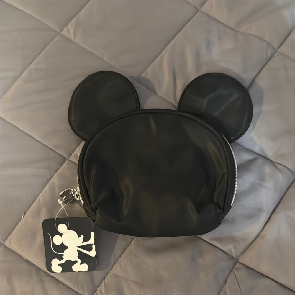 Black Mickey Mouse Ear Silhouette Bag